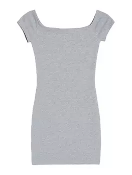 Платье Bershka, пестрый серый