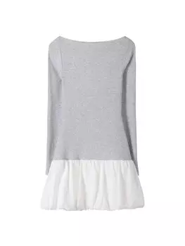 Платье Bershka, серый