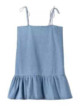 Платье Bershka, синий деним