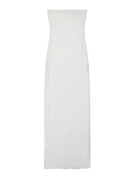 Платье Bershka, светло-бежевый