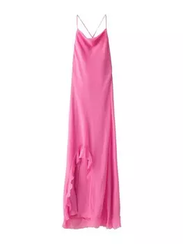 Платье Bershka, светло-розовый