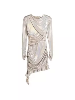 Платье Bershka, золотой