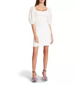 Платье Betsey Johnson, Smock Knit Poplin Sleeve Dress