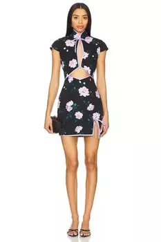 Платье Betsy Sau Lee, black multi