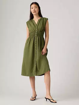 Платье Беттина Levi's, цвет Sea Moss - Green