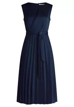 Платье BETTY & CO Chiffon mit Plissee, цвет Navy Blue