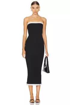 Платье без бретелек addison More To Come, черный