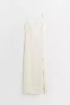 Платье без бретелек H&amp;M, белый
