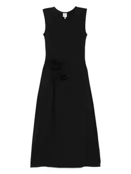 Платье без рукавов Baum Und Pferdgarten с розами, черный