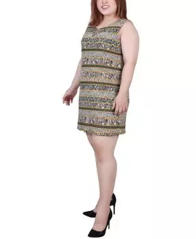 Платье без рукавов больших размеров с 3 кольцами NY Collection