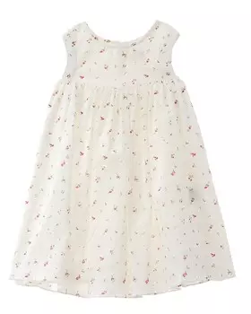 Платье без рукавов BONPOINT, белый