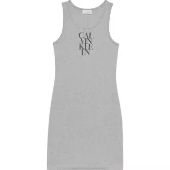 Платье без рукавов Calvin Klein Jeans D1 Collection, серый