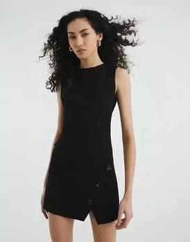 Платье без рукавов черного цвета River Island