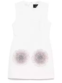 Платье без рукавов Cynthia Rowley, белый