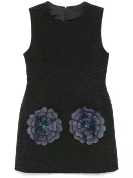 Платье без рукавов Cynthia Rowley, черный