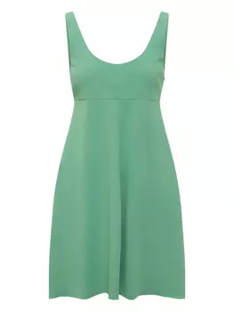 Платье без рукавов Emporio Armani, зеленый