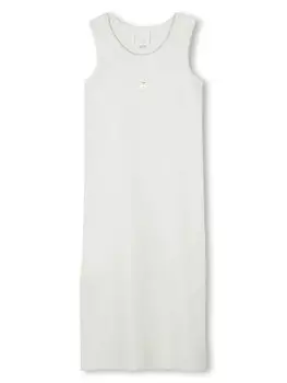 Платье без рукавов Givenchy Kids, зеленый