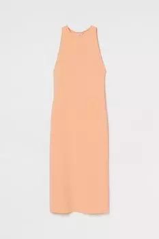 Платье без рукавов H&amp;M, светло-оранжевый