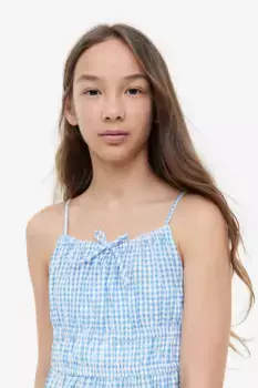 Платье без рукавов H&M, синий