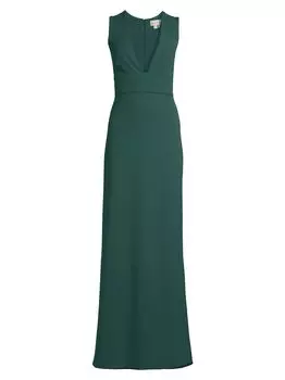 Платье без рукавов из эластичного крепа Loretta Sachin & Babi