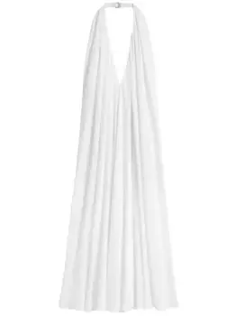 Платье без рукавов JACQUEMUS, белый