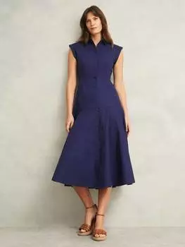 Платье без рукавов lilah Hobbs, цвет Rich Navy Blue