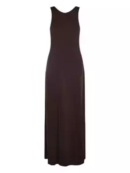 Платье без рукавов MAX MARA, коричневый