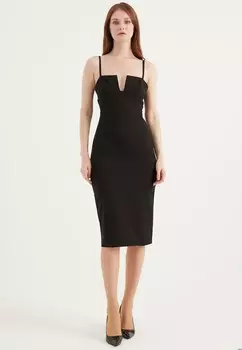 Платье без рукавов от газовых отравлений Tbn, черный