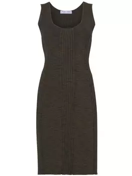 Платье без рукавов Proenza Schouler White Label, коричневый