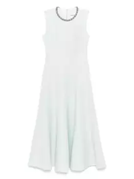 Платье без рукавов Roland Mouret, зеленый