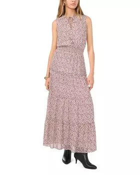 Платье без рукавов с каскадными рюшами 1.STATE, розовый