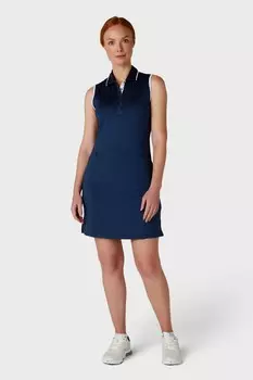 Платье без рукавов со съемными шортами Callaway Apparel, синий