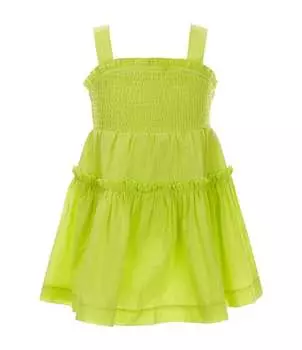 Платье без рукавов со сборками A Loves A Little Girls 2T-6X, зеленый