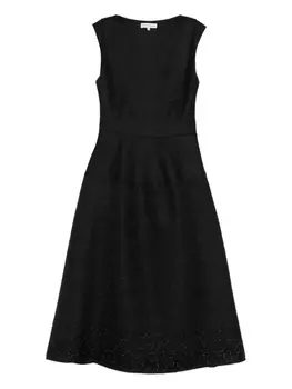 Платье без рукавов, украшенное бисером Stine Goya, черный