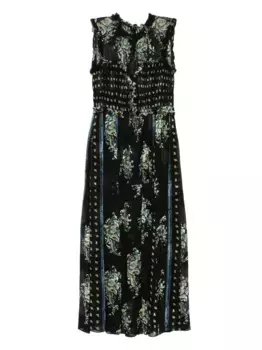 Платье без рукавов Ulla Johnson, черный