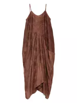 Платье без рукавов Uma Wang, красный