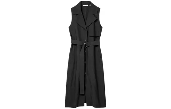 Платье без рукавов Uniqlo х Jw Anderson, черный