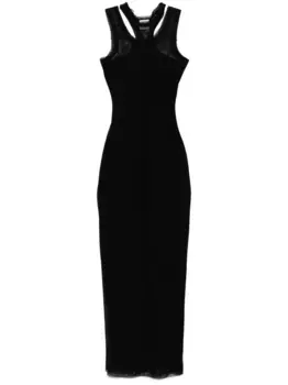 Платье без рукавов VETEMENTS, черный