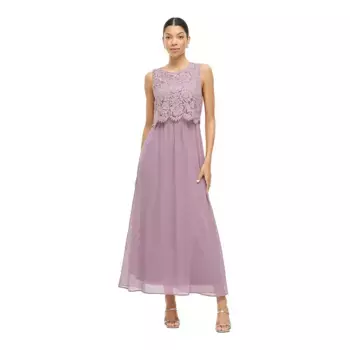 Платье без рукавов Vila Milina Lace, фиолетовый