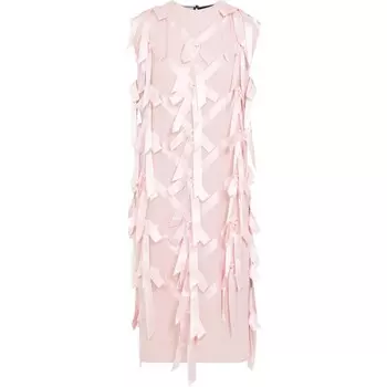 Платье без рукавов женское бежевое Prada