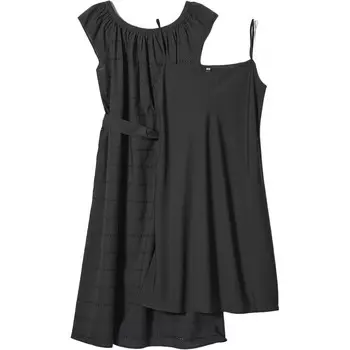 Платье без рукавов женское черное Uniqlo