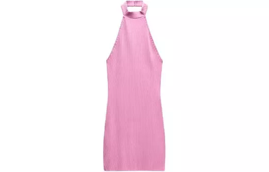 Платье без рукавов женское фиолетовое Zara