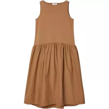 Платье без рукавов женское коричневое Cos