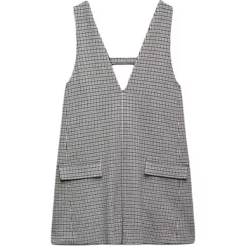 Платье без рукавов женское многоцветное Zara