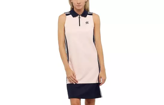 Платье без рукавов женское розовое Adidas Originals