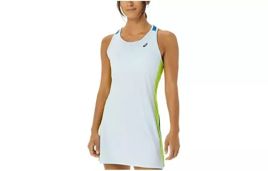 Платье без рукавов женское светло-голубое Asics