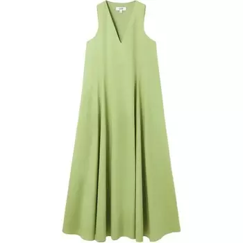 Платье без рукавов женское зеленое Cos