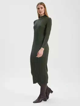 Платье BGN Strick, темно-зеленый