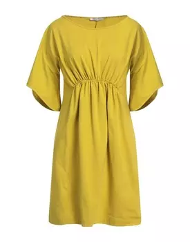 Платье Biancoghiaccio, горчичный