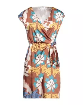 Платье Biancoghiaccio, коричневый